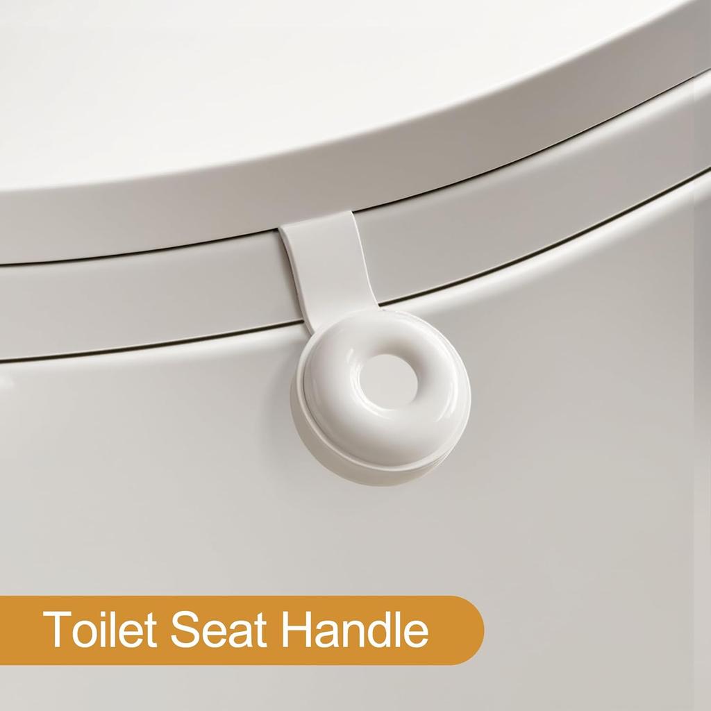 4Pcs Silicone Toilet Seat Lifter Handle,Hygienic No Touch Toilet Lid Lifter,Avoid Dirty Hands Toilet Seat Cover Lifting Tool for Bathroom,Easy Install