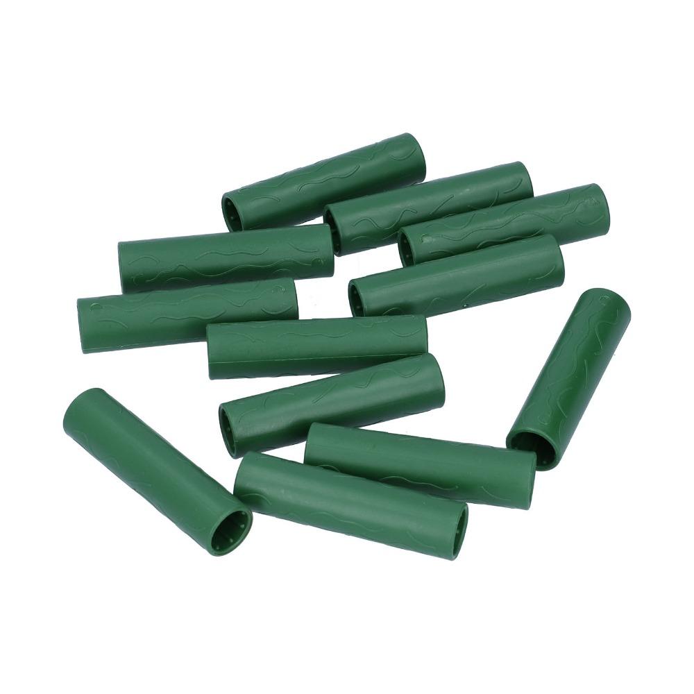12 PIEZAS Conector de Estaca para Plantas de Plástico 11 mm / 16 mm Fácil de Usar Conector de Soporte para Plantas Conectores de Estacas de Soporte Multiusos