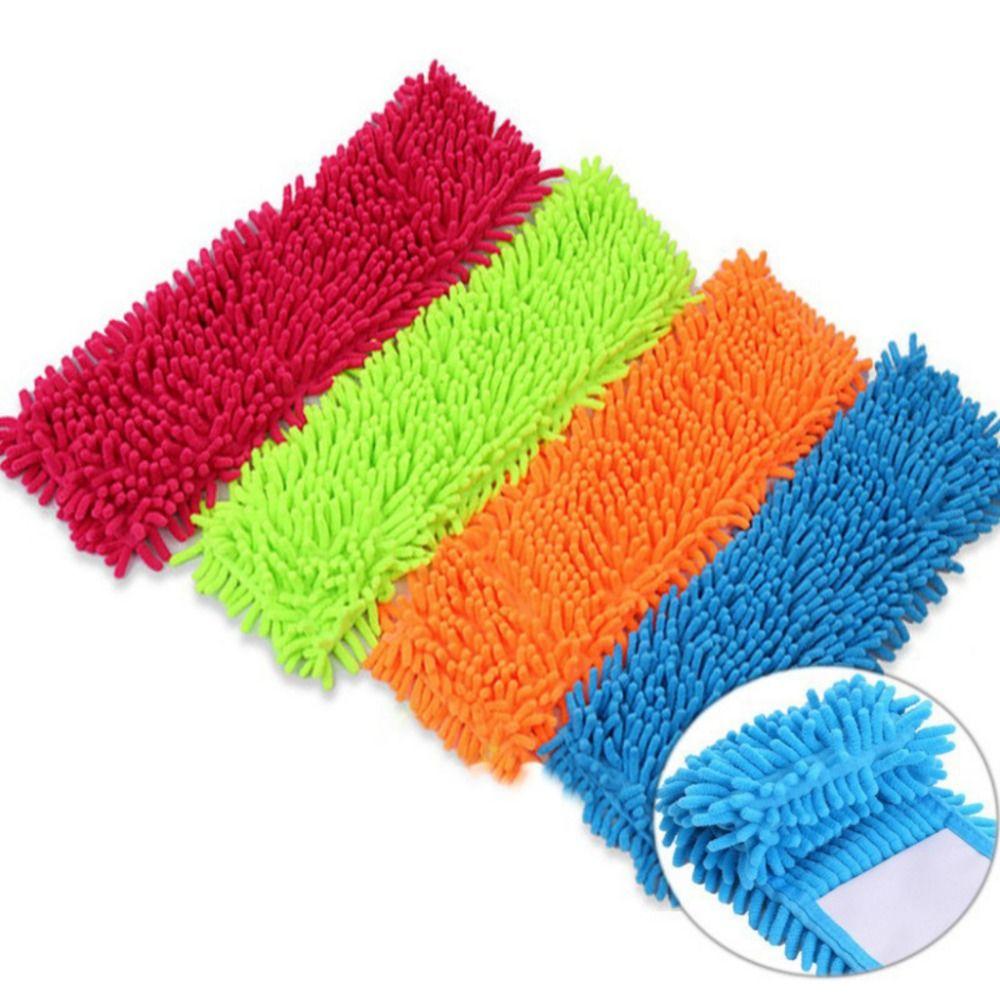 Reusable Coral Velvet Mop Cloth Absorbent Removable Lazy Mop Cloth Washable Thick Mop Accessories