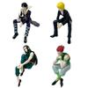 11.5-14cm Hunter×Hunter Anime Figure Kurapika Action Figure Chrollo Illumi Hisoka Figurine Collection Noodle Stopper Model Toys