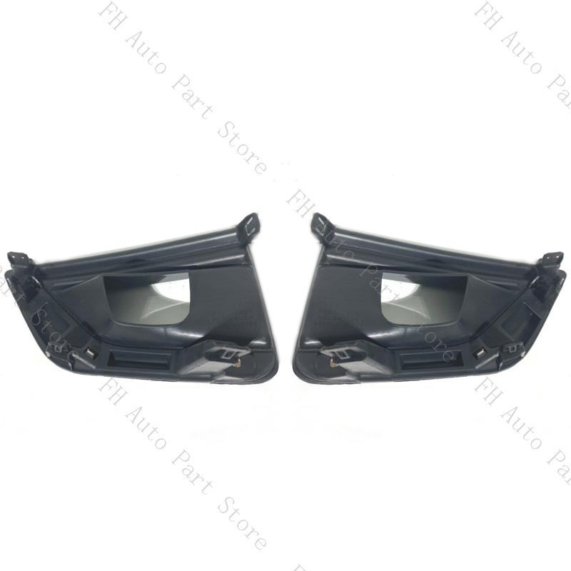For Infiniti Q50 2018 2019 2020 Car Front Bumper Foglight Foglamp Trim Cover Frame Hood Cap Lid Bezel 62257-6HH0A 62256-6HH0A