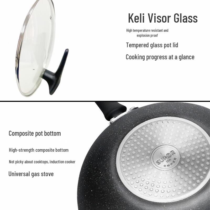 SUPOR Maifan Stein Antihaft-Wok