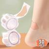 30pcs Gel Heel Protector Foot Patches Adhesive Blister Pads Heel Liner Shoes Stickers Pain Relief Plaster Foot Care Cushion Grip