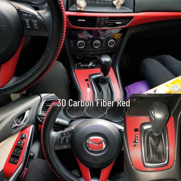 14-18 ATZ Interior Sticker Kit: Color Change Gear Panel Protective Film