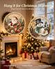 2026 Christmas Pearl Diamond Painting Suncatcher Kit, DIY Craft 3D Mixed-Sized Pearl Beads Craft, Festive Window Wall Decoration