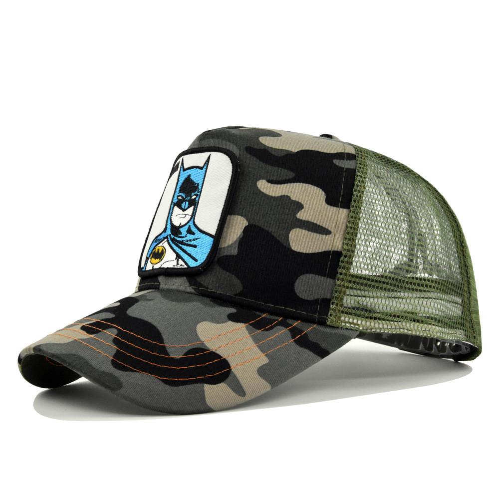 Tongue Duck Hat Cartoon Superman Embroidered Baseball Hat Curved Eaves Hat Sun