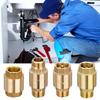 Industrial 6 Inch Thickened Brass Check Valves Easy Threaded Connection For Secure Fluid Control Air and Liquid Systems