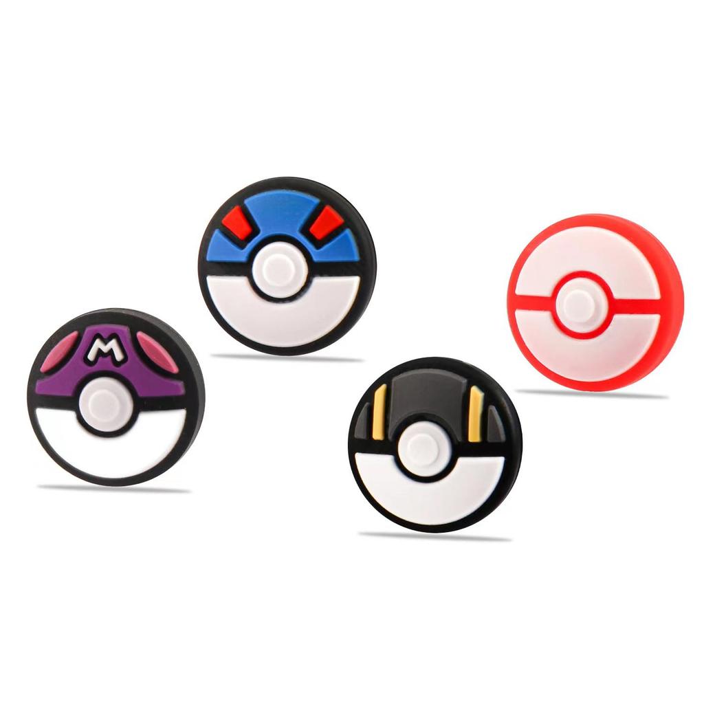Nintendo Switch OLED Pokémon Scarlet & Violet Poké Ball Joystick Caps