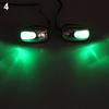 1 Pair Auto LED Light Windshield Windscreen Jet Spray Nozzle Wiper Washer Lamp Automobile Water Spray Lamp Car Accessories