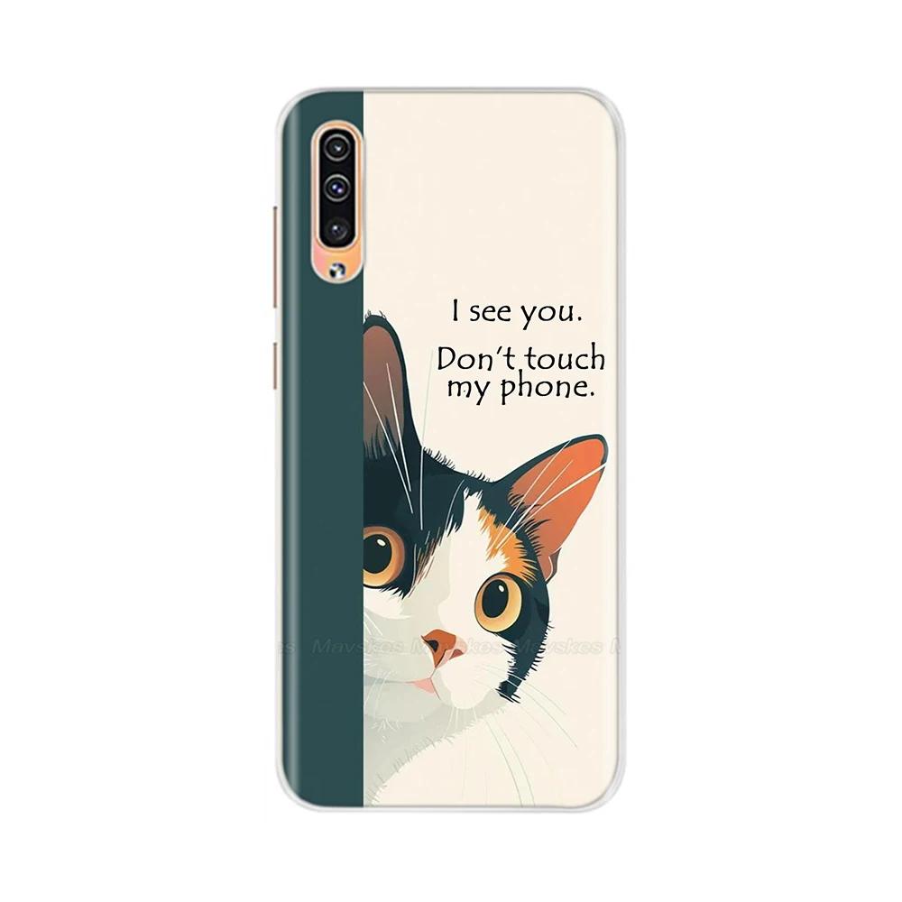 Shockproof Cover For Samsung Galaxy A50 Case Soft TPU Silicone Bumper For Samsung A50 Cover A 50 A505 A505F Phone Cases Cover