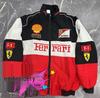 F1 Embroidery Racing & Cycling Suit - Retro American Style Jacket for Men & Women