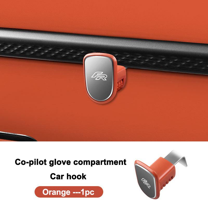 Car Seat Back Hook Adjustable Glovebox Hook Vehicle Back Seat Organizer For Seat FR Leon IBIZA Arona ArosaAtecaExeoMiiToledoLeon Vbn155