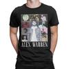 Alex Warren Tour Music  TShirts Men  Amazing Pure Cotton Tee Shirt Round Collar Short Sleeve T Shirt Gift Idea Clothes