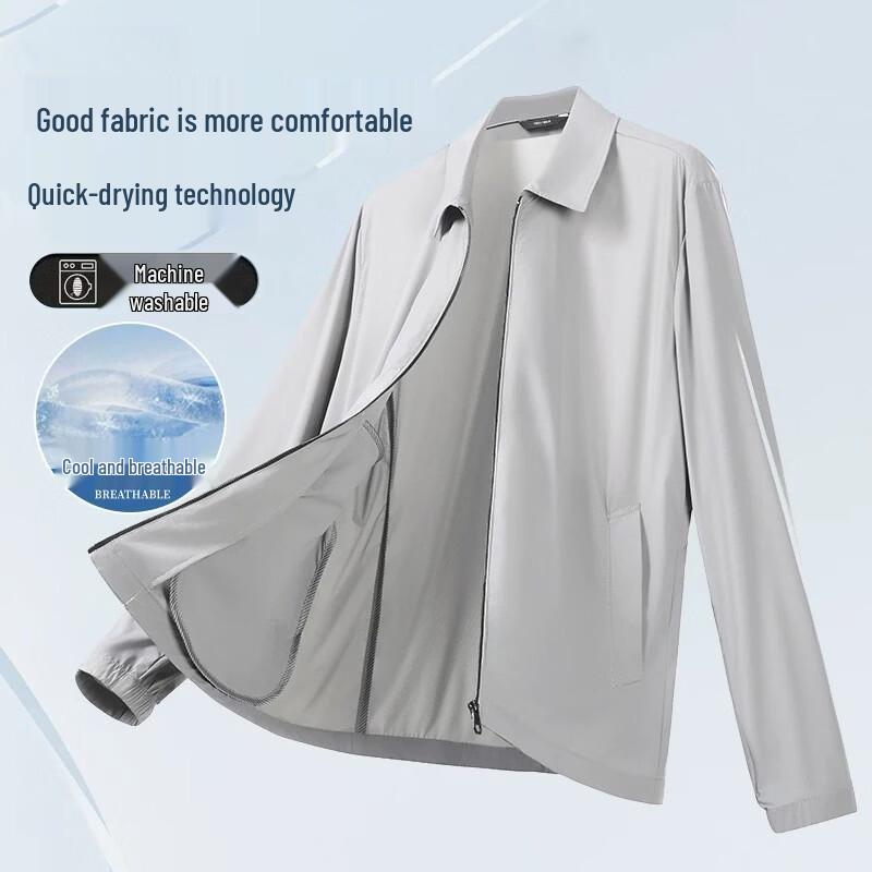 Luotz Men s Summer Sun Protection Jacket XL