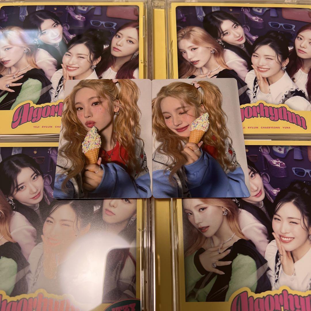 

[USED] itzy algorithm regular edition tower record lakidro trading card yeji