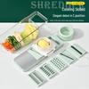 YUKAJUE Kitchen Multi-functional Slicer and Shredder CN plug (adapter included)