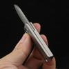 Titanium Alloy Folding Knife Mini Portable Pocket Knife Spin Handle Pressure-Relief EDC Tools Unboxing Cutter Survival Multitool