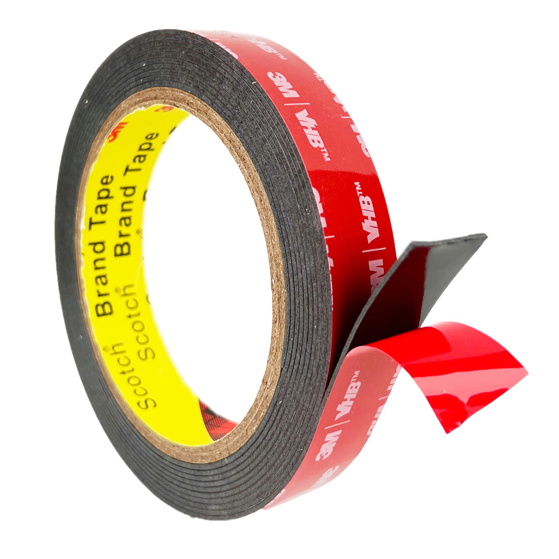 

ONYX JAPAN VHB 5952 Acrylic Foam Structural Bonding Commercial Super Black 18mm Wide x Tape, Double-Sided, Grade, Indoor/Outdoor Use, Multi-Purpose, чёрный