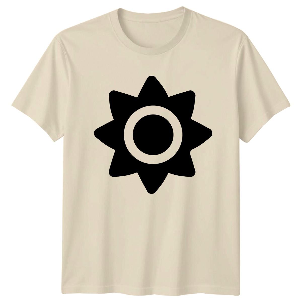 Minimalist Sun Abstract Icon T-Shirt Minimalist Design Iconography Birthday XXL