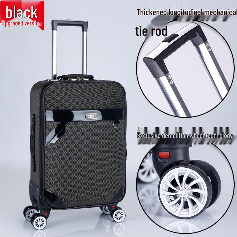 Universal Wheel Business Suitcase with Lock - Men's & Women's, 20", 24", 28" Boarding Trolley Case