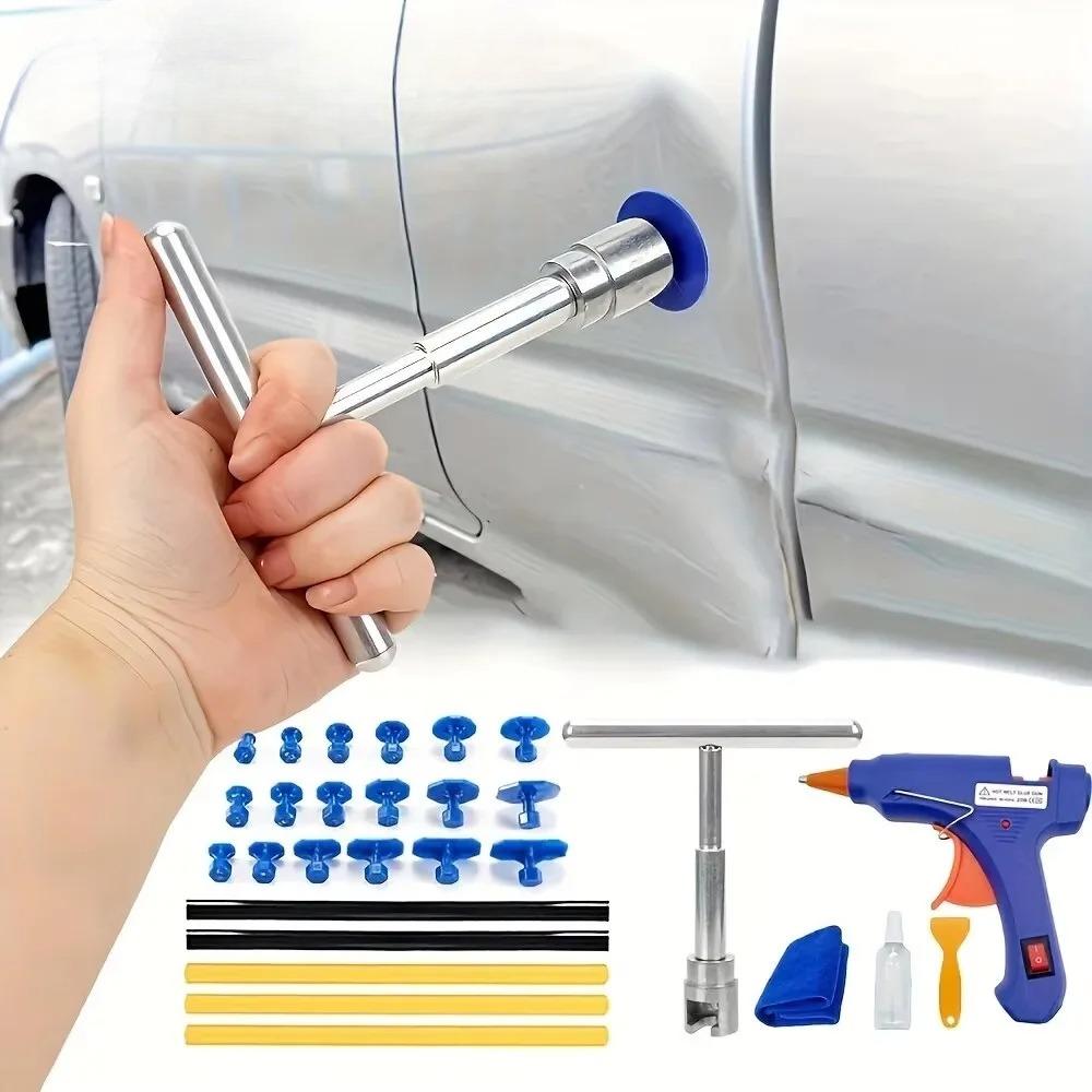 1 Stück Auto Dellenreparaturwerkzeug Karosserieteil Mechanisches Blech Dellenentferner-Kit ohne Lackbeschädigung Abzieher-Kit Handwerkzeug-Kit Set