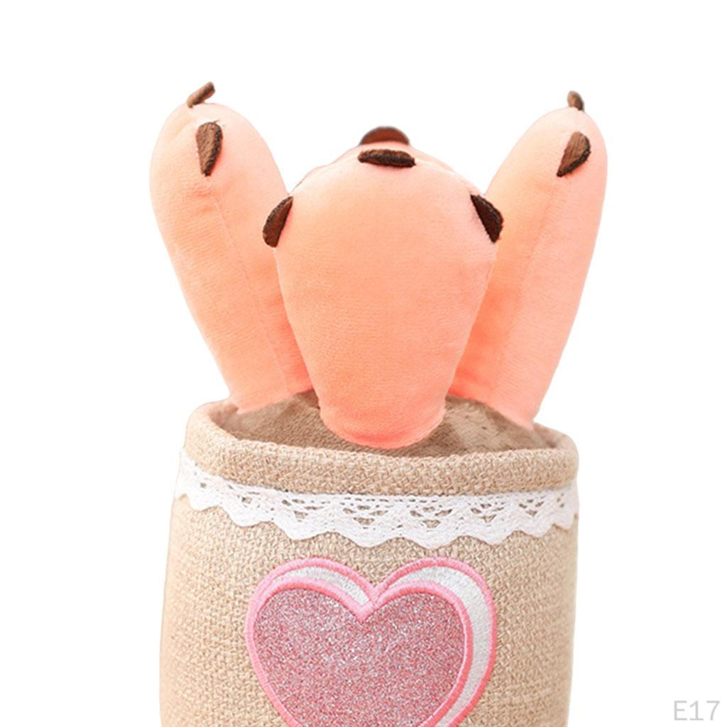 Cute Potted Plants Plush Toys, Lovely Stuffed Doll, Car office and home Drcorative Small Gadget for