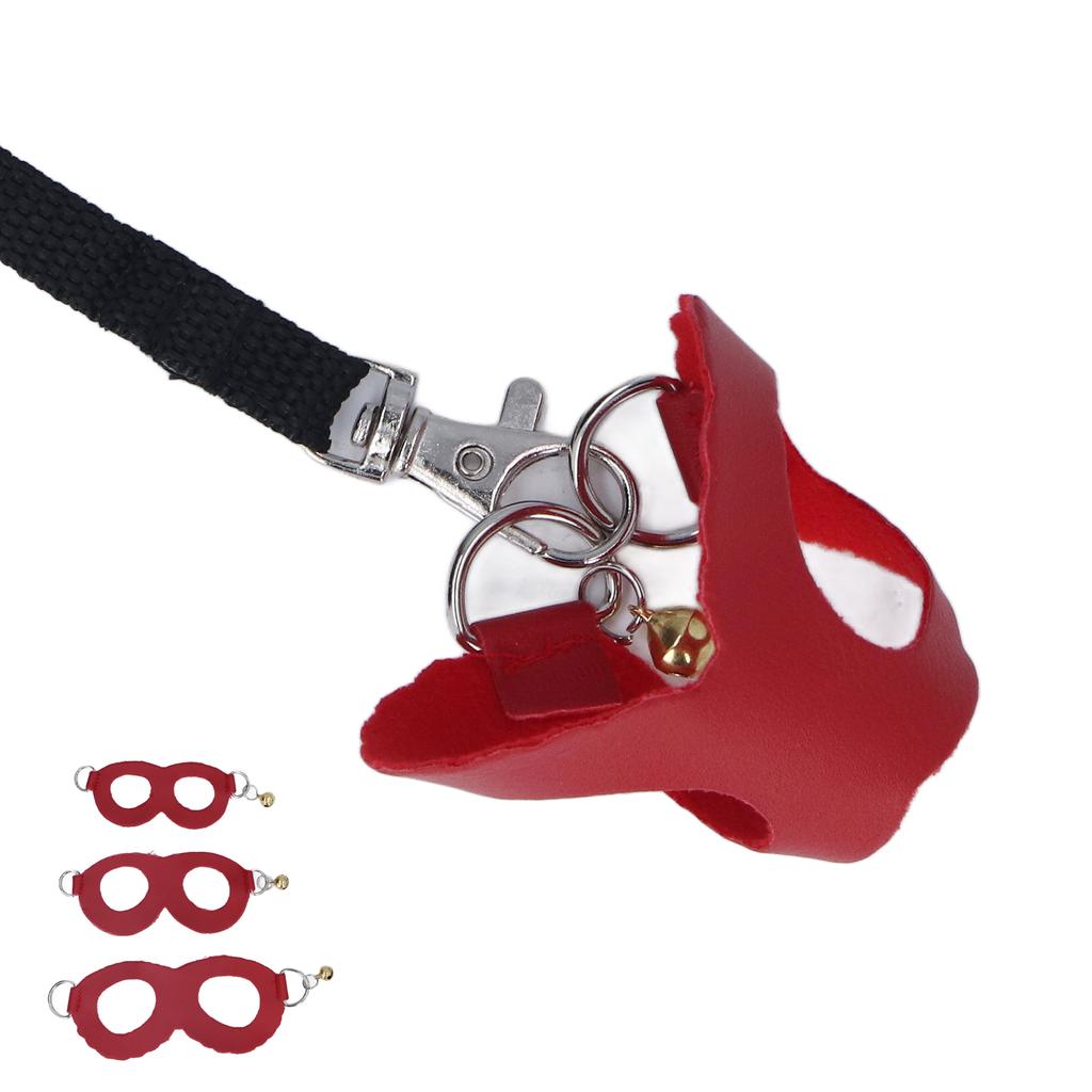 Conjunto de Arnés y Correa para Hámster Cuero Artificial Suave Fácil de Poner Chaleco Arnés para Caminar Rata y