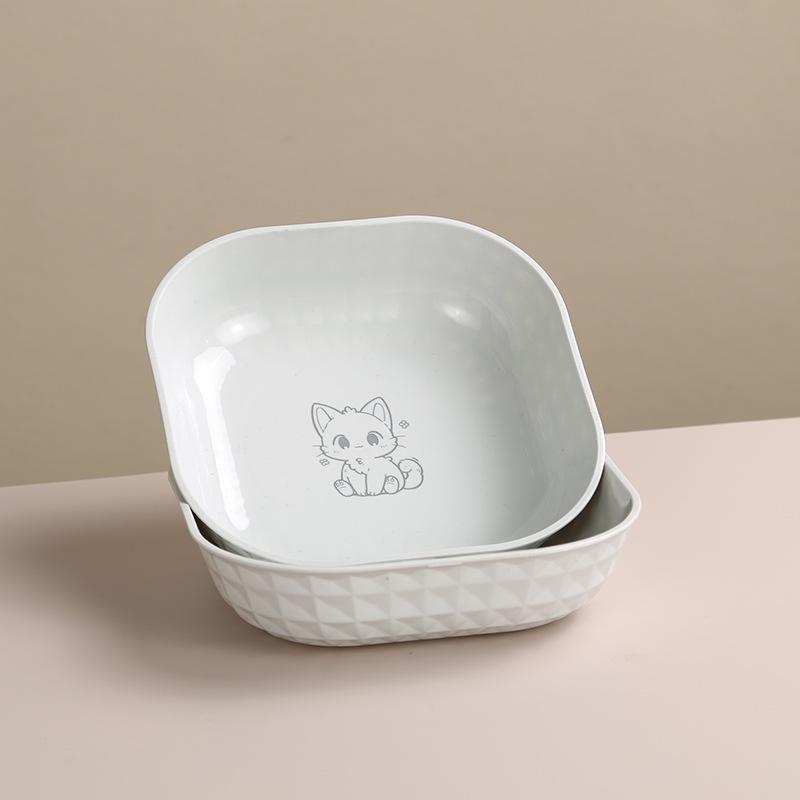 Маленькая тарелка для костей в мультяшном стиле, кремовая тарелка - пищевая сервировочная тарелка для фруктов и закусок