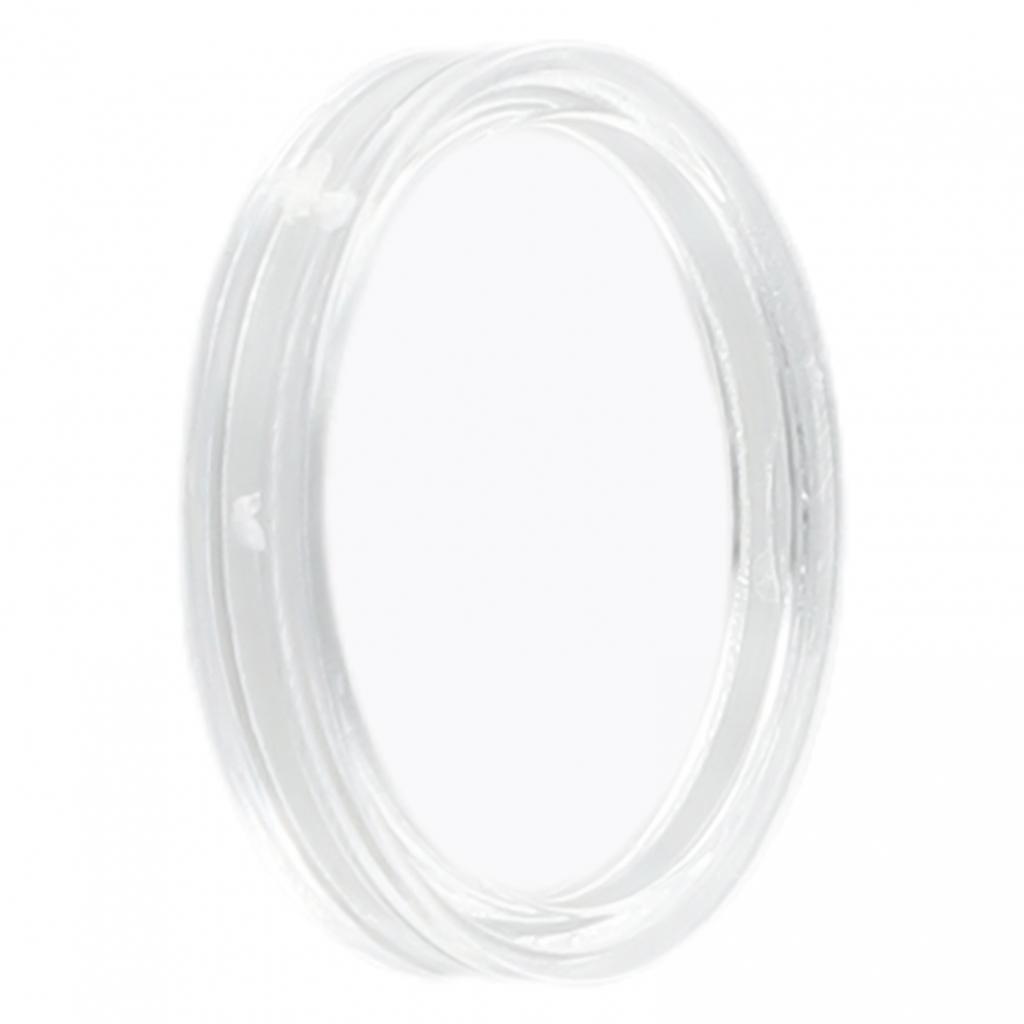 Case Coin Holders Protection Collections Transparent Display 21mm Round