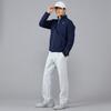 Mizuno Nexlite Air Stretch Golf Size 14 Deep XL Blouson, Padded, Water-Repellent, Lightweight, E2MEC505, Navy, Men's