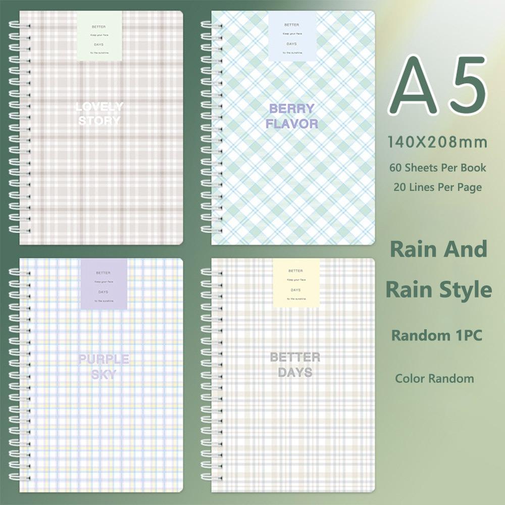 A5 Spiral Notebooks Color Hand Account Book Thickened Notepad  Gift