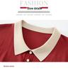 Spring Seven-Sleeve Knit Pullover with Embroidery: Ice-Silk Style for Middle-Aged & Elderly Mothers