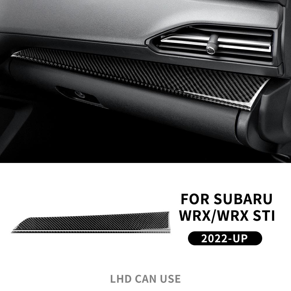 Real Soft Carbon Fiber Sticker For Subaru WRX/ WRX STI 2025 2025 2025 Car Dashboard Decor Panel Interior Trim Cover Accessories