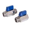 1/8" 1/4" 3/8" 1/2" 3/4" 1 Inch BSP Male/Female Mini Ball Valve 304 Stainless Steel Manual Tap Valves Homebrew