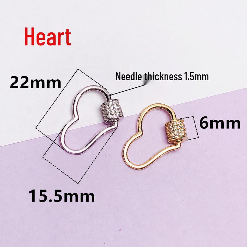 S925 Sterling Silver Jewelry: Clasp, Pendant Buckle, Screw Clasp, Bracelet & Necklace Toggle