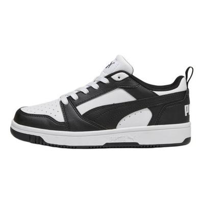 Rebound V6 Retro Casual Low Top Sneakers Damen Sneakers Weiß Schwarz 393833-01