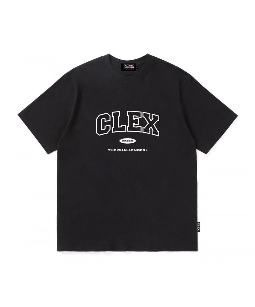 Keulitikeolpeullegseu Clecs Arch Logo Short Sleeve Tee Black