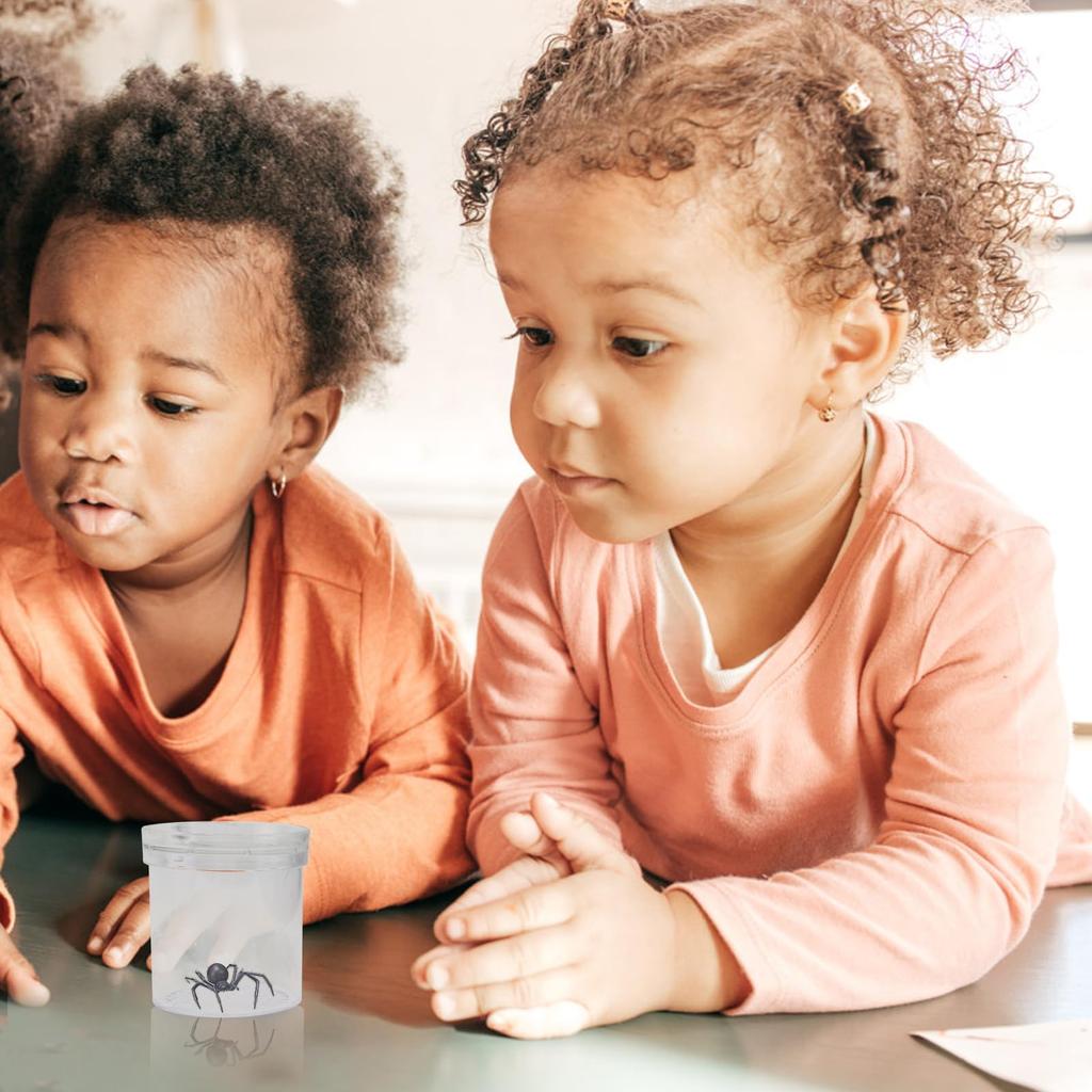 LEDMOMO Malá klec na hmyz 6 kusů Lupa Pozorovatel hmyzu Pouzdro na hmyz s lupou Krabička Lupa Mikroskop Lupa Lupa Průzkum přírody