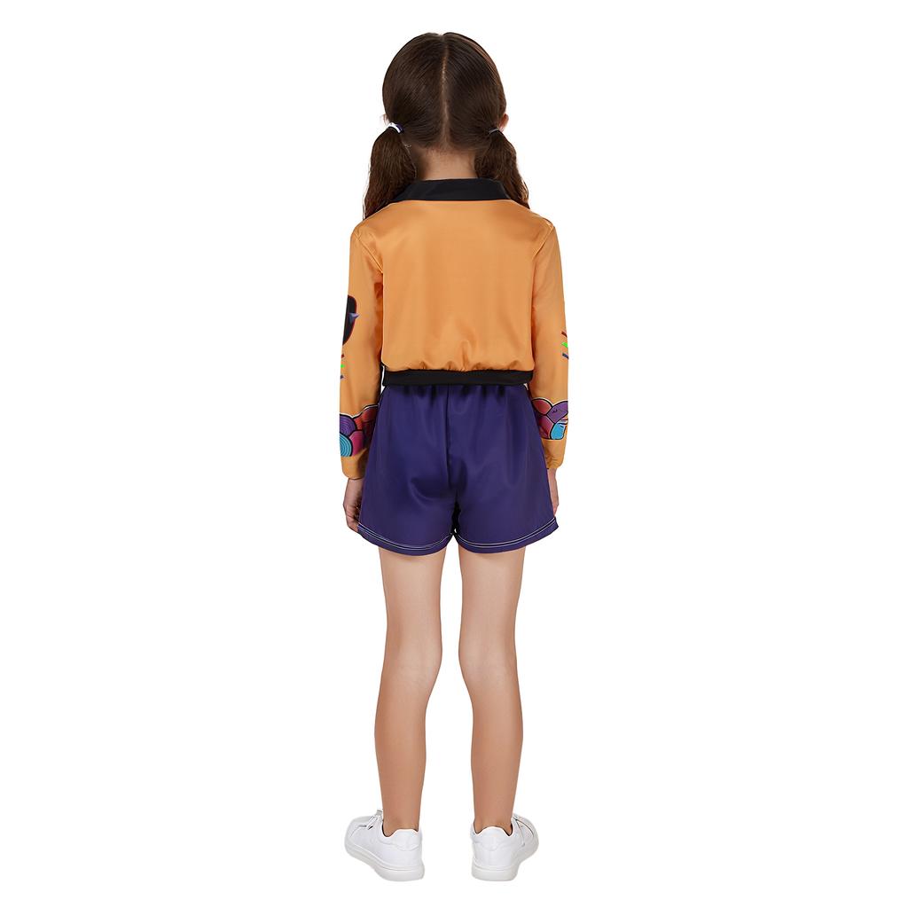 Kinder Cosplay Kostüme Mädchen Zoey Mira Rumi Fantasy Rollenspiel Outfits Kpop Halloween Karneval Party Anzüge