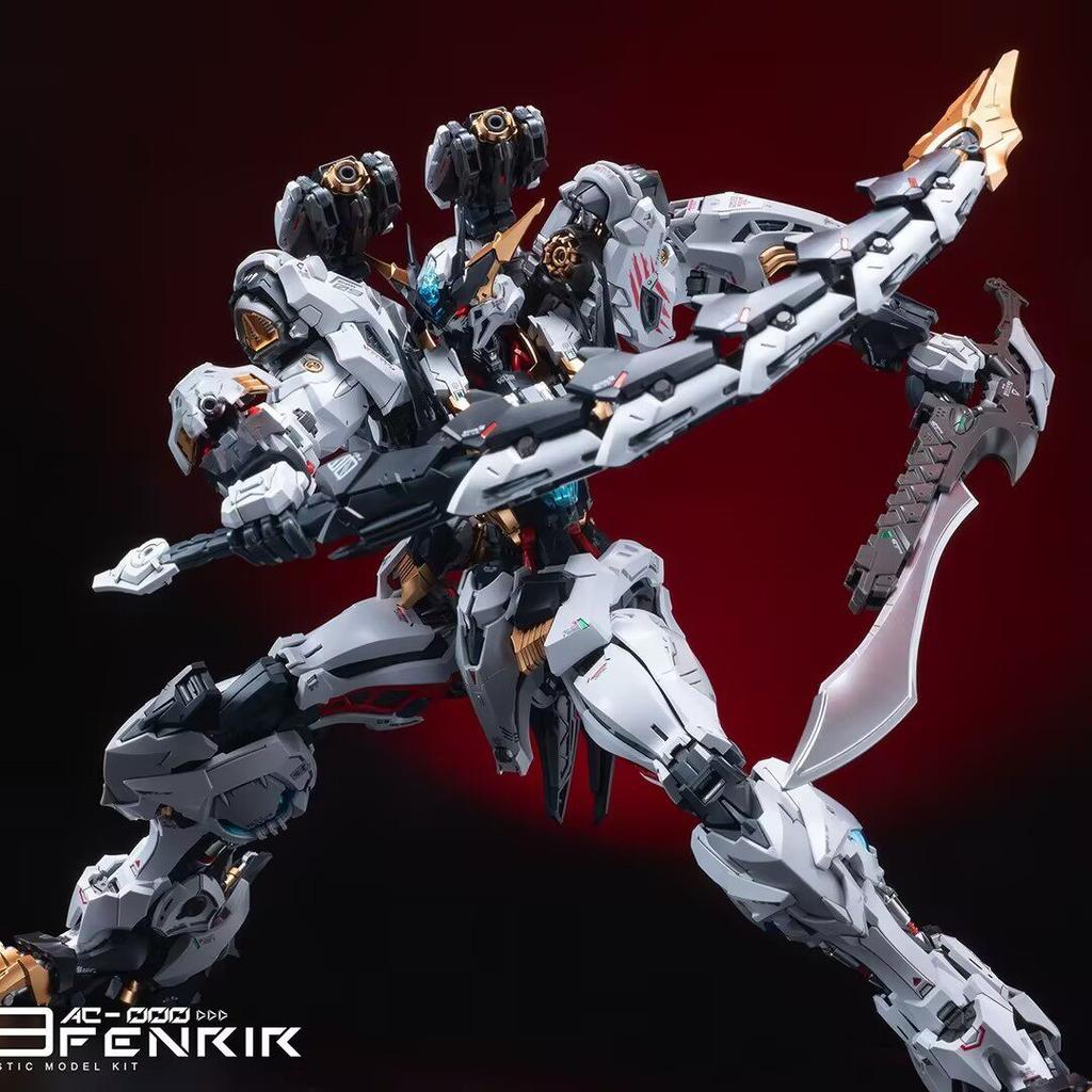 New Inera+ Fenrir Assembly Model Kit Fnr009 Rmd First 1/72 Mech Action Figures Boys' Puzzle Toy Collection Mecha Robot Ornament