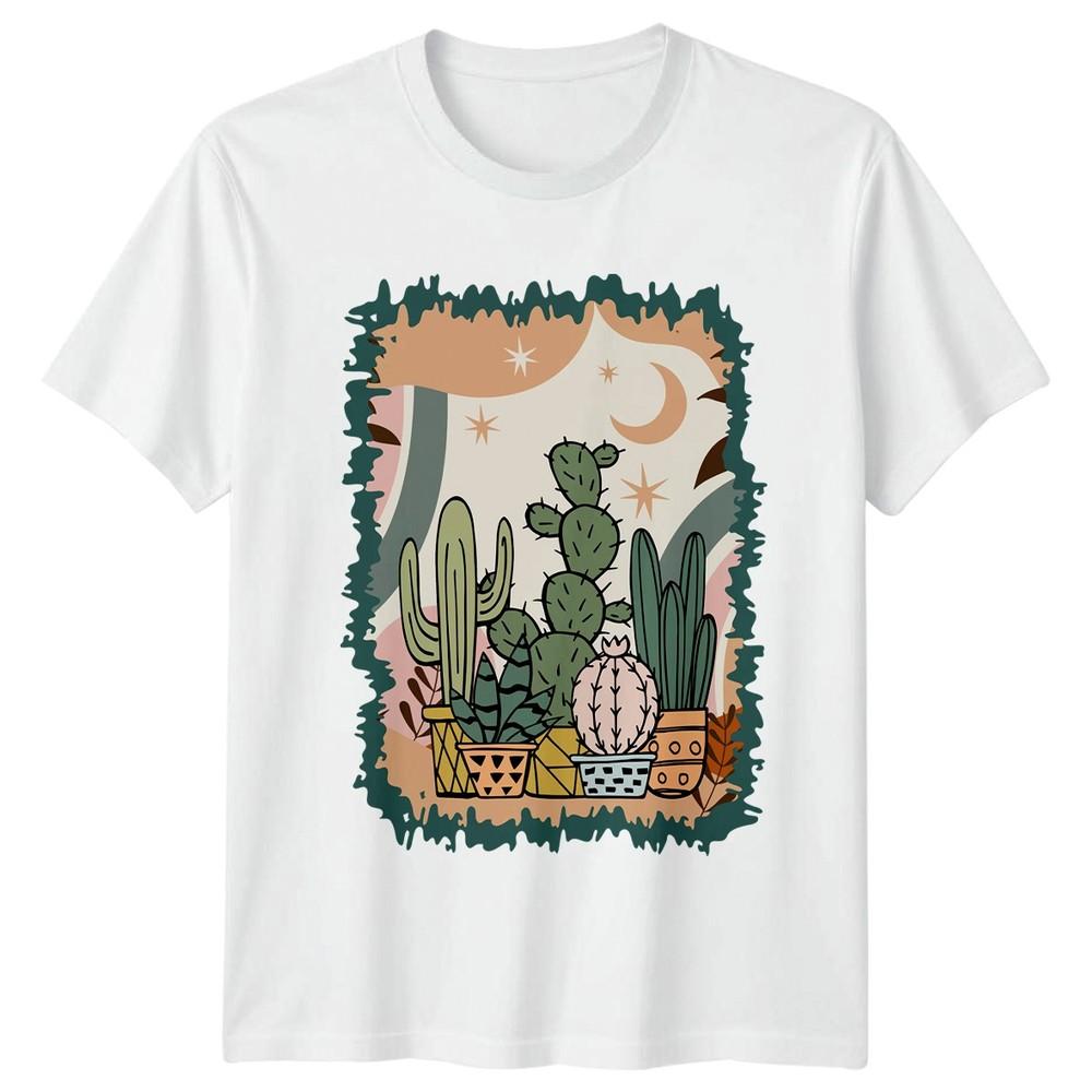 Cactus Succulent TShirt Desert Plant Gardening Gift For Him And Her S