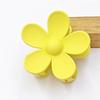 Frosted Flower Claw Hair Clip - Five-Petal Sunflower Updo Accessory