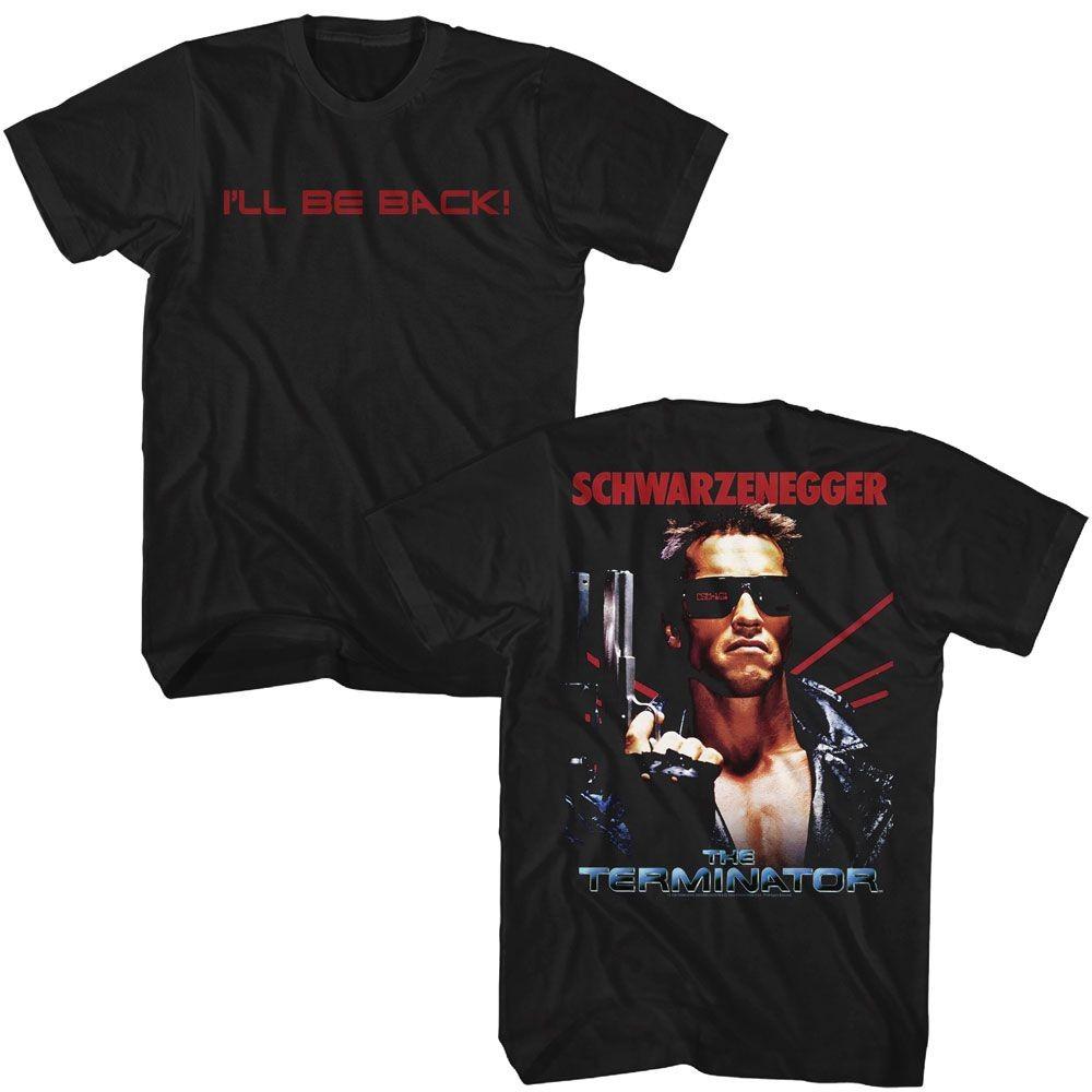 Terminator Ill Be Back Movies Shirt S