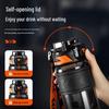 TKK 1000ml Men's Stainless Steel Sports Water Bottle