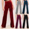 Fashion Women's Color High Waist Yoga Wide Leg Pants Loose Trousers