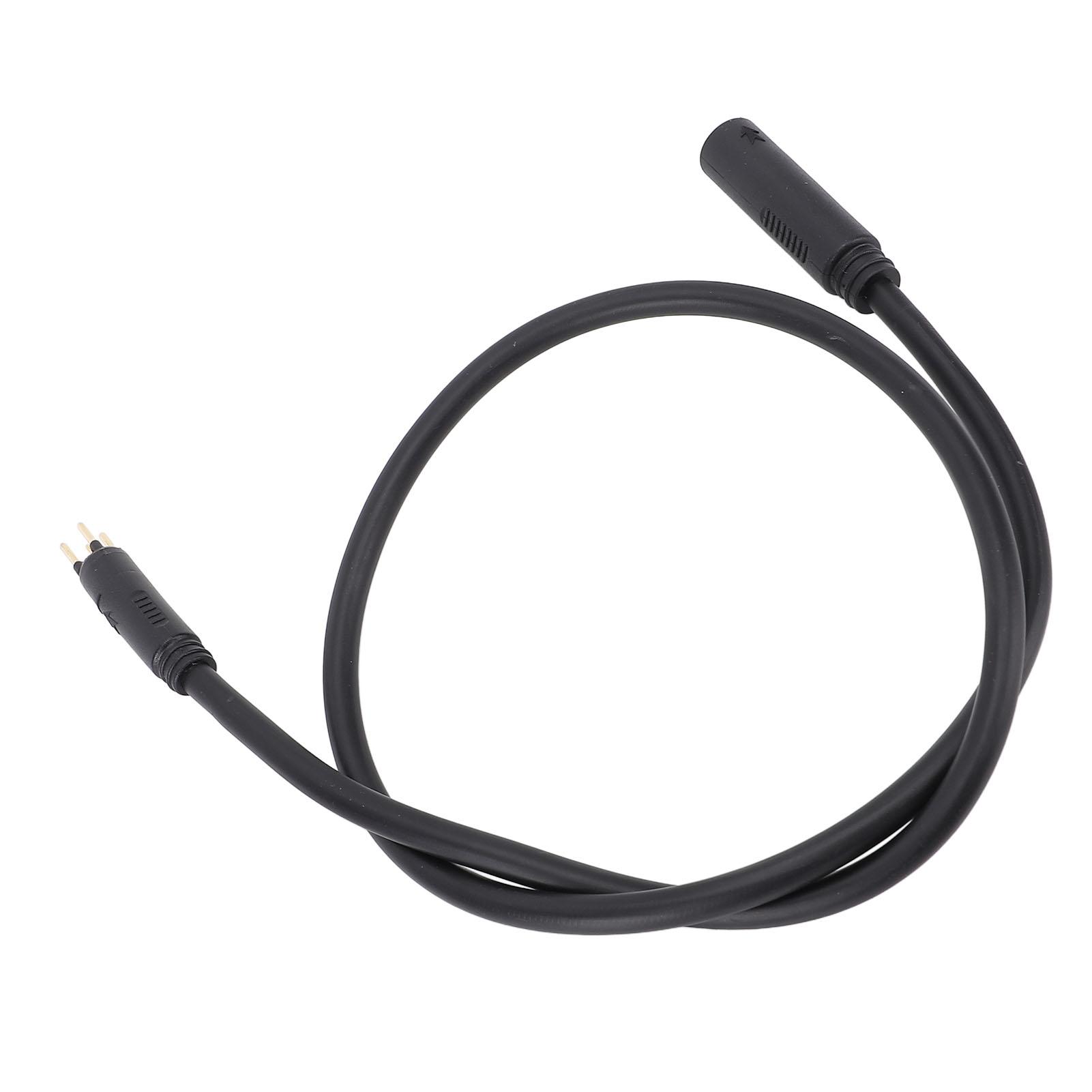 

Кабель-подовжувач для велосипедного двигуна, довжина 60 см, 6 контактів, вологозахищений, ABS, кабель-подовжувач для колісного двигуна