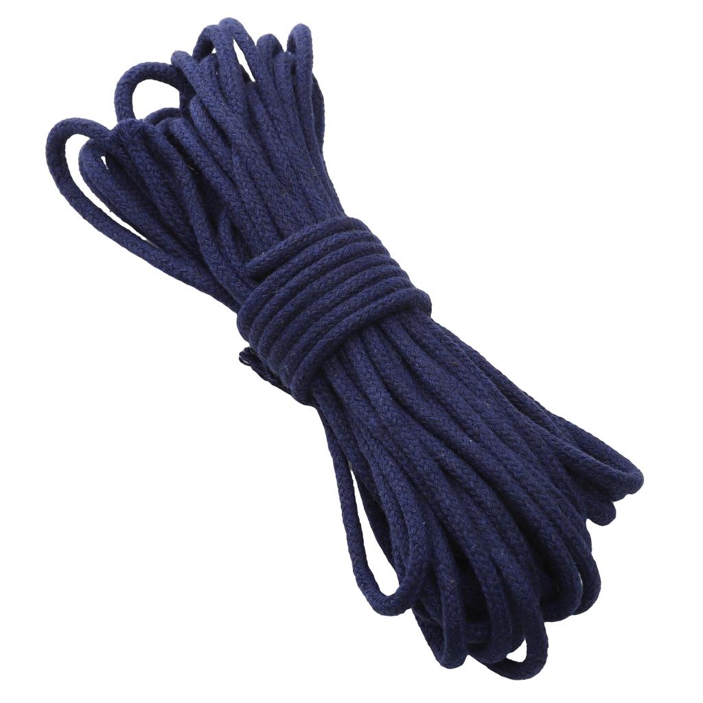 Core Cotton Monochrome Braided Rope Cotton Cord Thread String DIY Beading Bracelet Jewelry Making