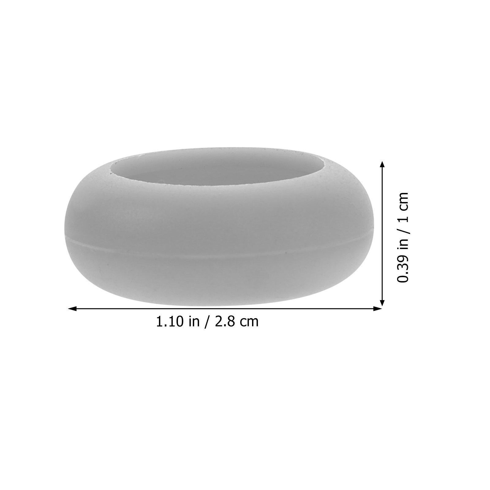 2 шт. Накладки на ручку чайника, термостойкие защитные крышки, белые силиконовые ручки для крышек серый