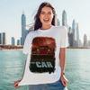 Vintage Horror Car Graphic T-Shirt Retro 80s Tee S-5XL