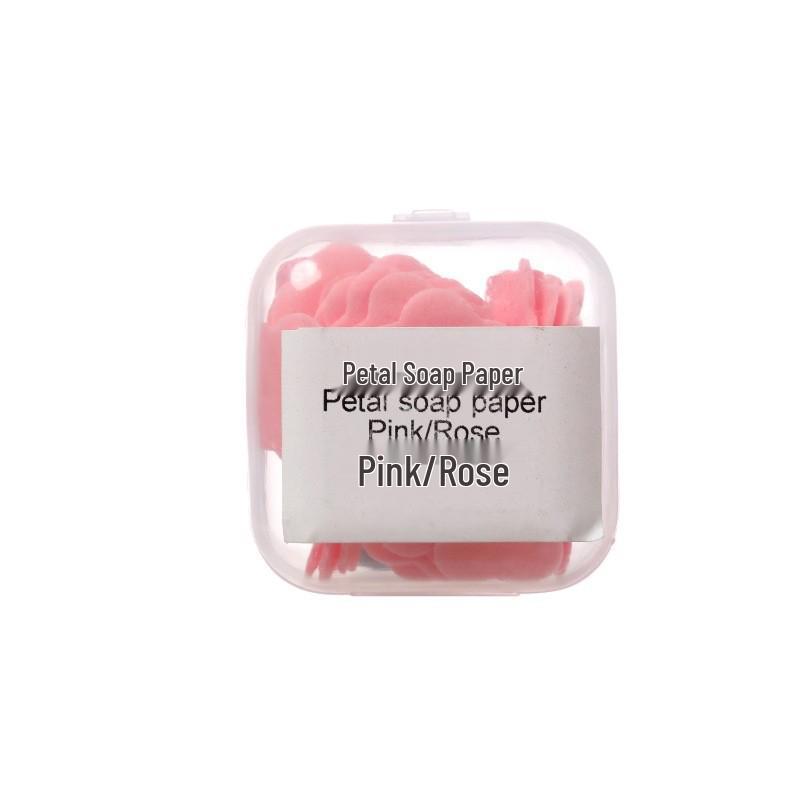 Портативные антибактериальные мыльные листы для студентов и детей - Мини-лепестки для мытья рук